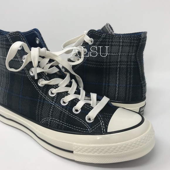 Converse Chuck 70HI Wool Black Thunder W AUTHENTIC - Picture 6 of 8